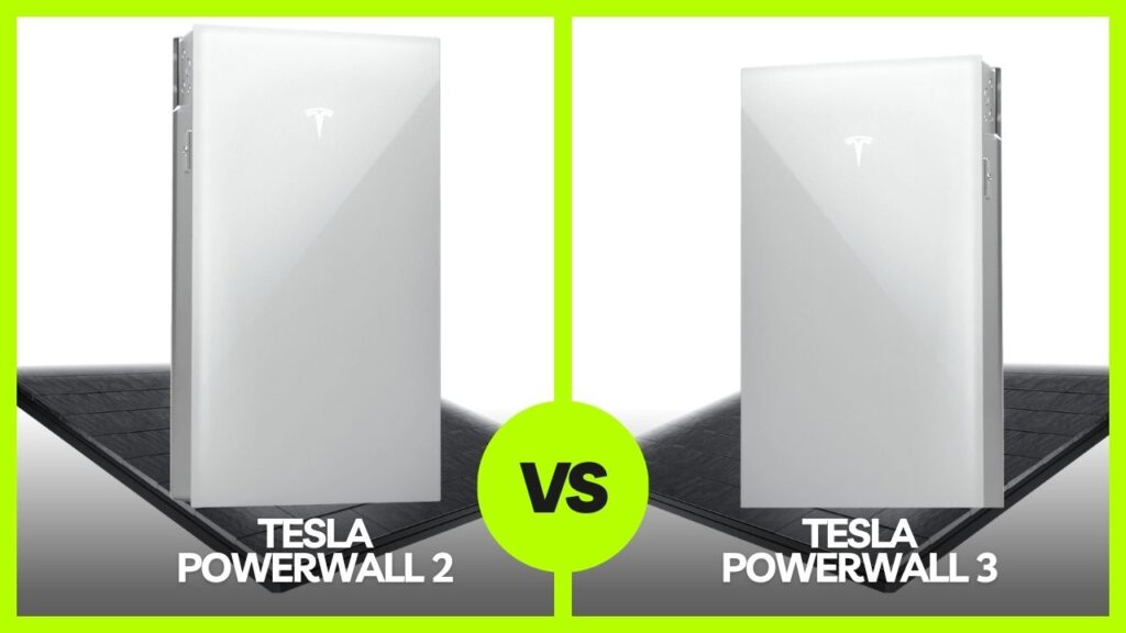 Tesla powerwall 2 and powerwall 3