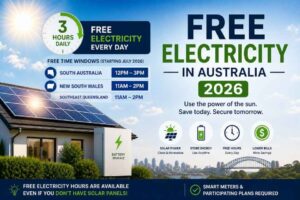 Free electricity in Australia