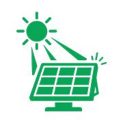Solar Energy Production simbol
