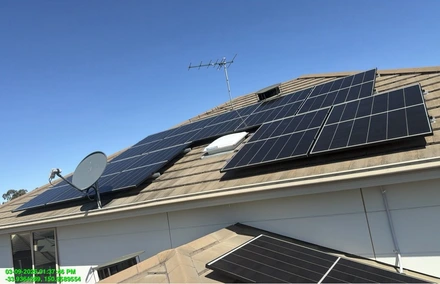 banks town solar installation