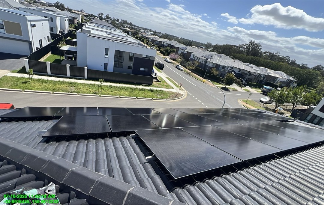 13.2kW installation, in North Kellyville, NSW 2155